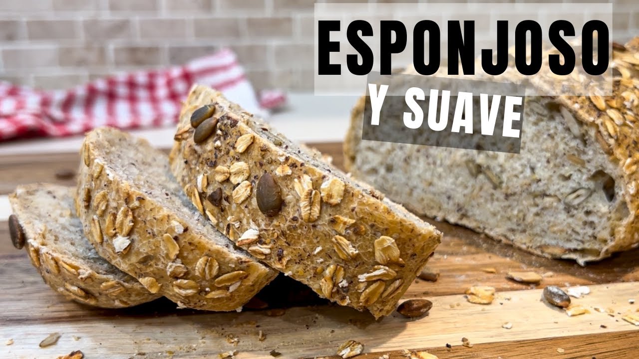 Cómo hacer pan fácil de semillas #panintegral #pansaludable