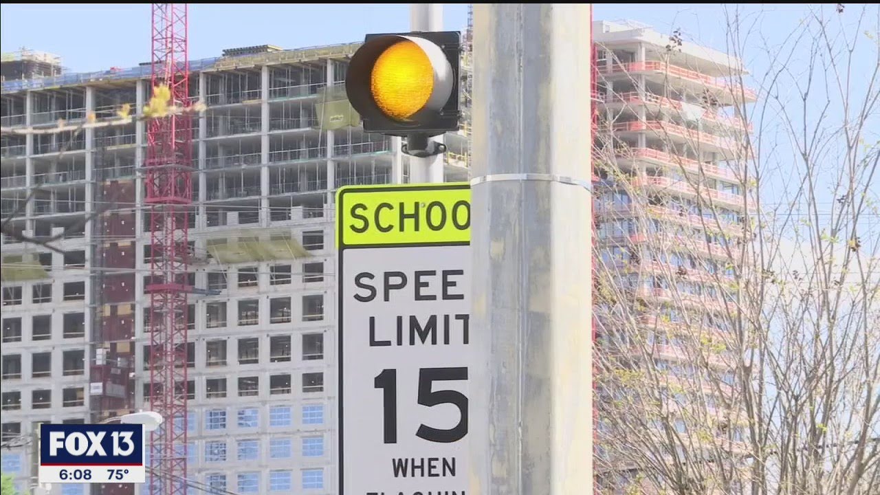 School zone speed cameras in Florida would send tickets to fast drivers
