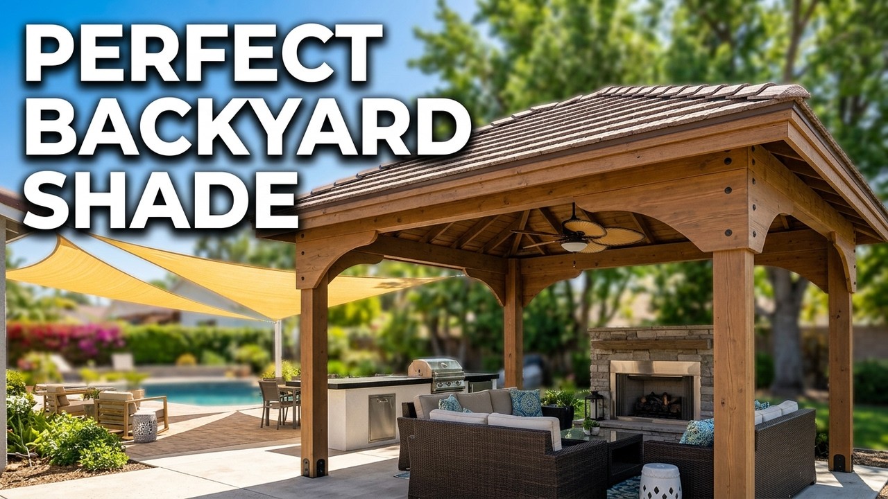 40 Shade Structure Ideas for Your Backyard Remodel