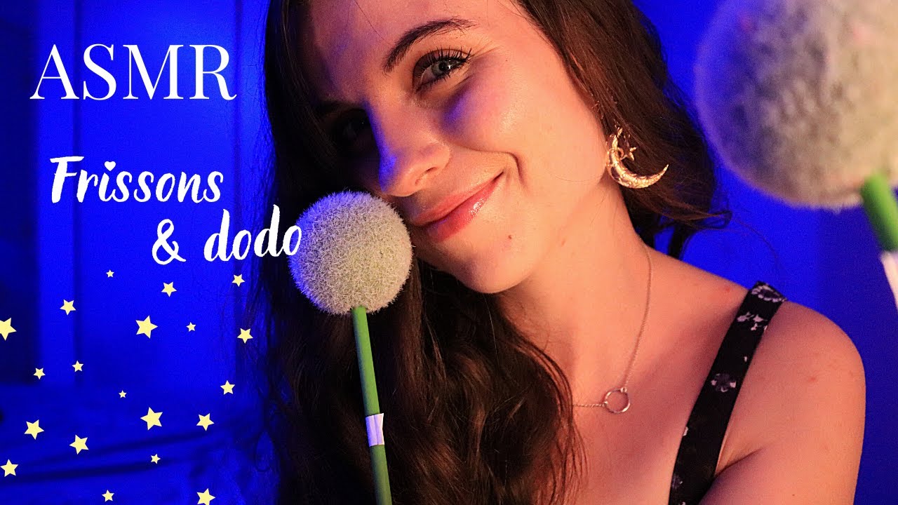 ASMR FRANCAIS 🌙 - FRISSONS EXPRESS sur la route du sommeil 💤 (scratching,brushing,liquide sounds,..)