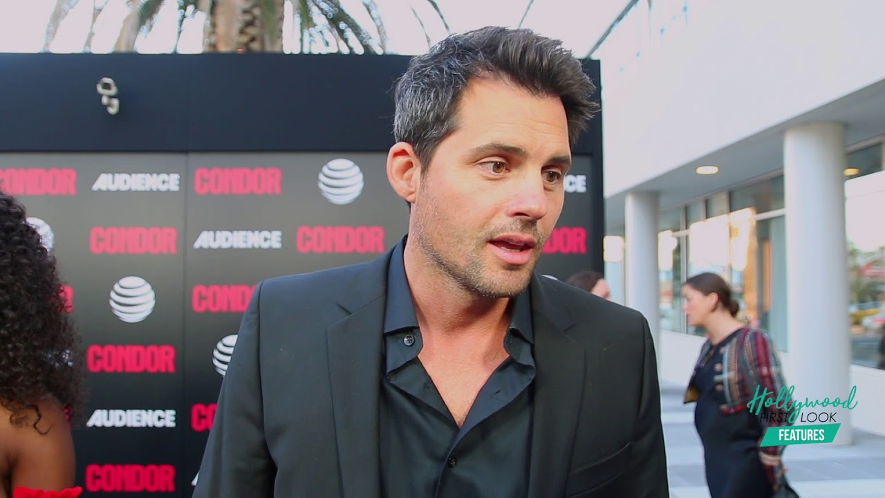 Audience's new series CONDOR - Cast members MAX IRONS, LEEM LUBANY, & KRISTOPHER POLAHA