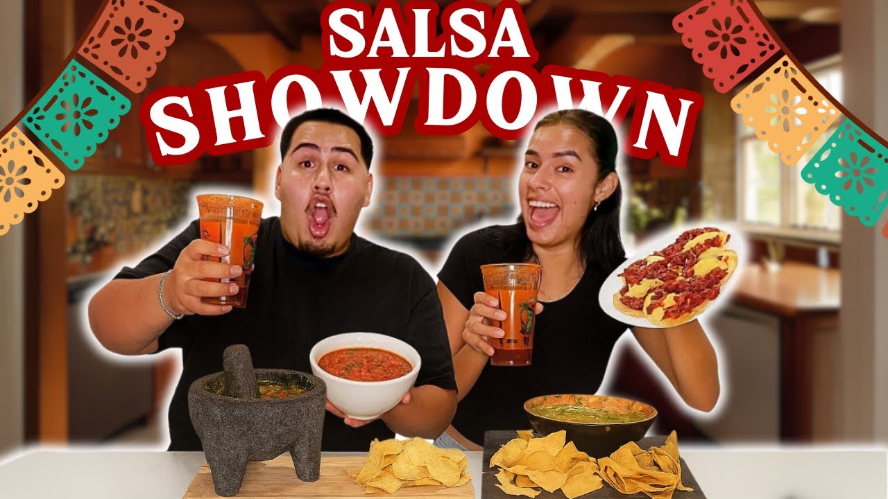 WE HAD A SALSA COMPETITION *TASTY AF*