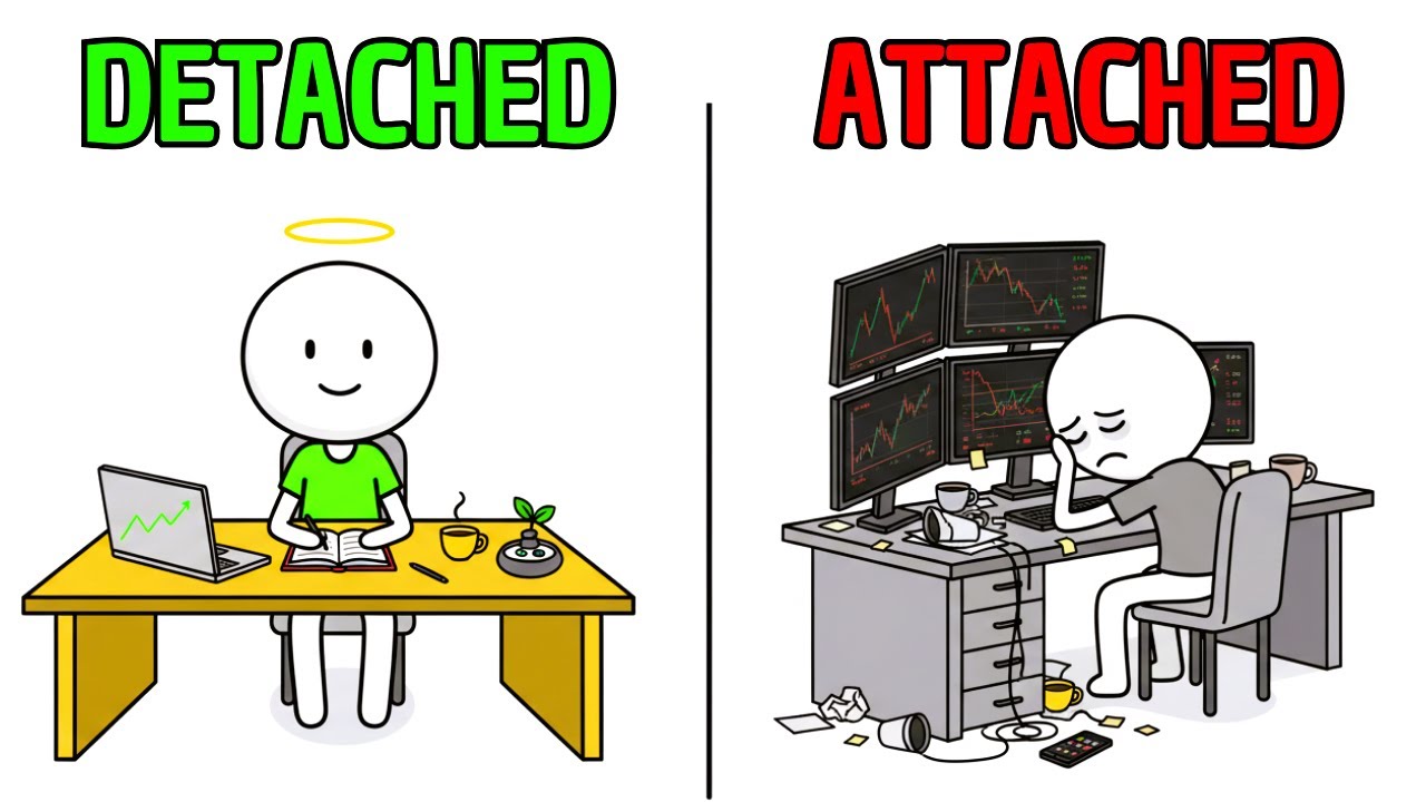 Why Detached Traders Win (And Attached Traders Lose)