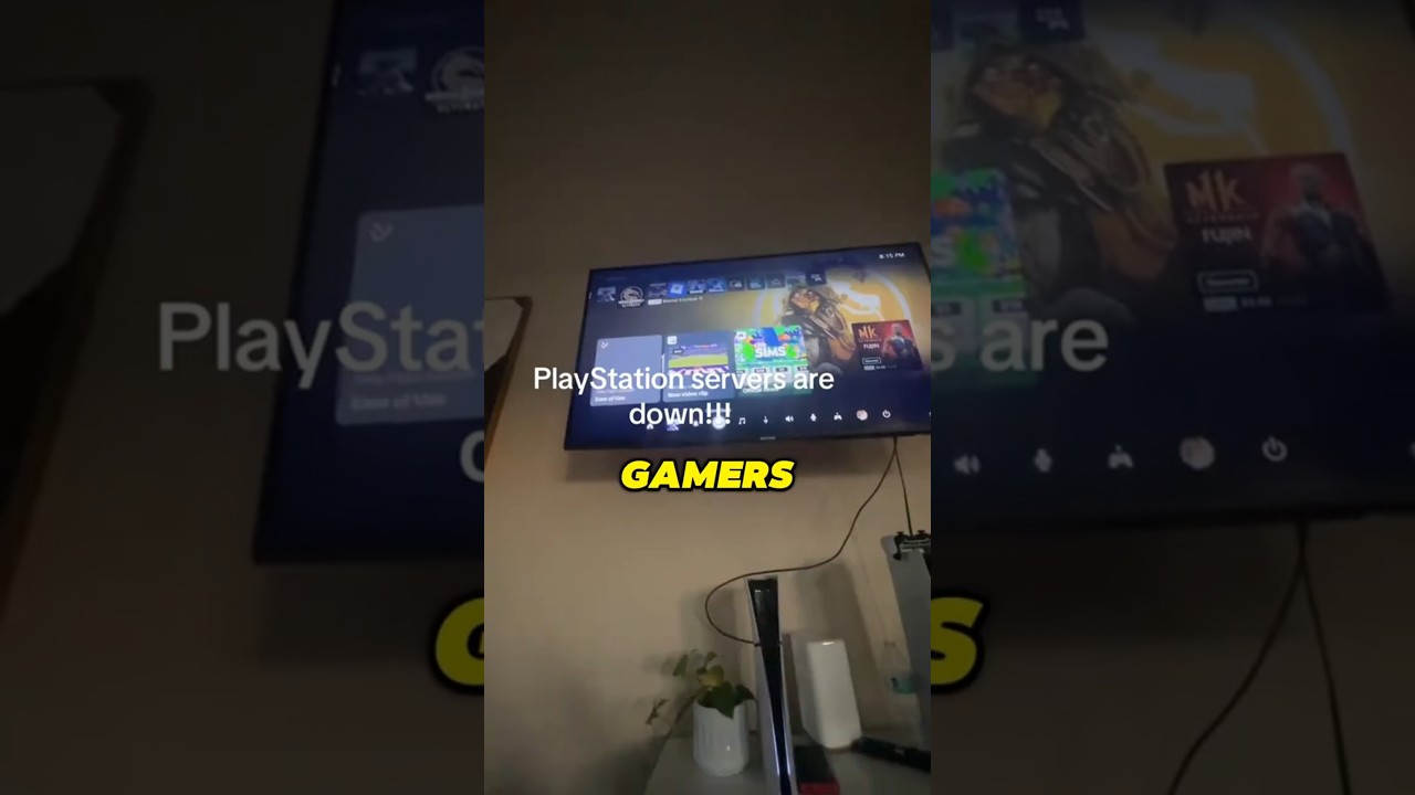 When PlayStation Servers Went Offline🤯