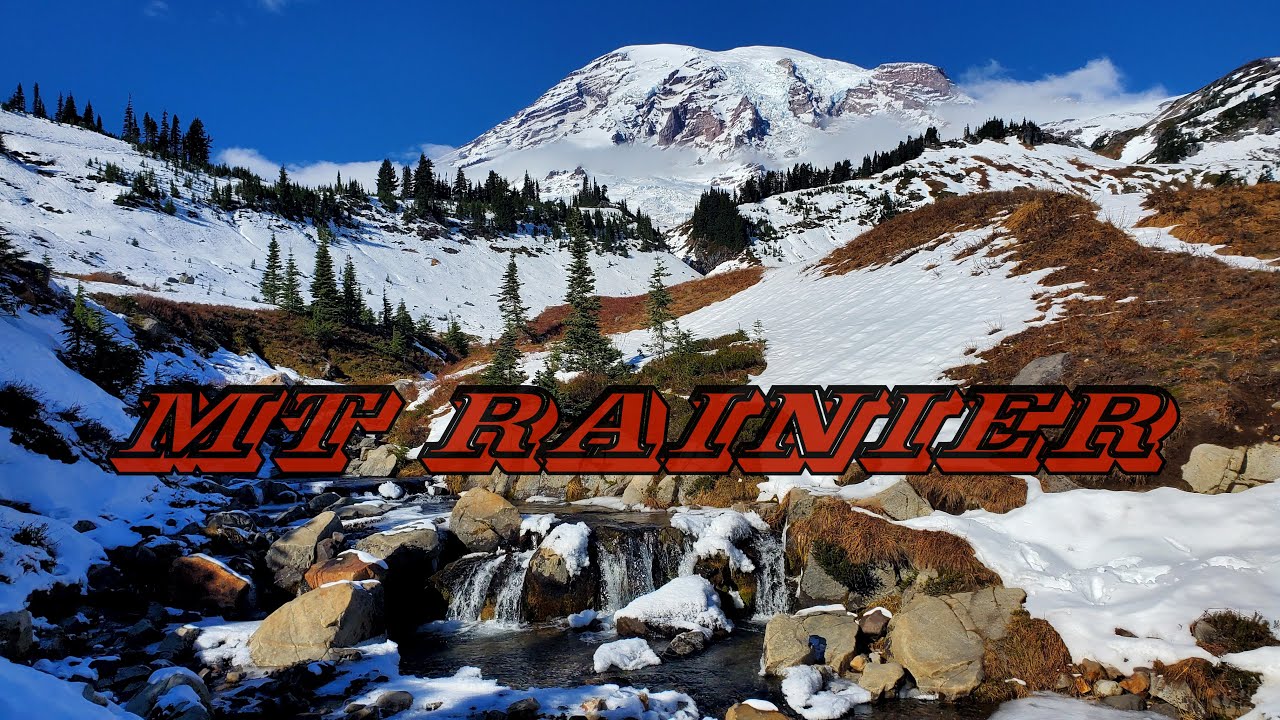 Filming Mount Rainier Via Drone (Legally) via High Rock. My drone froze!