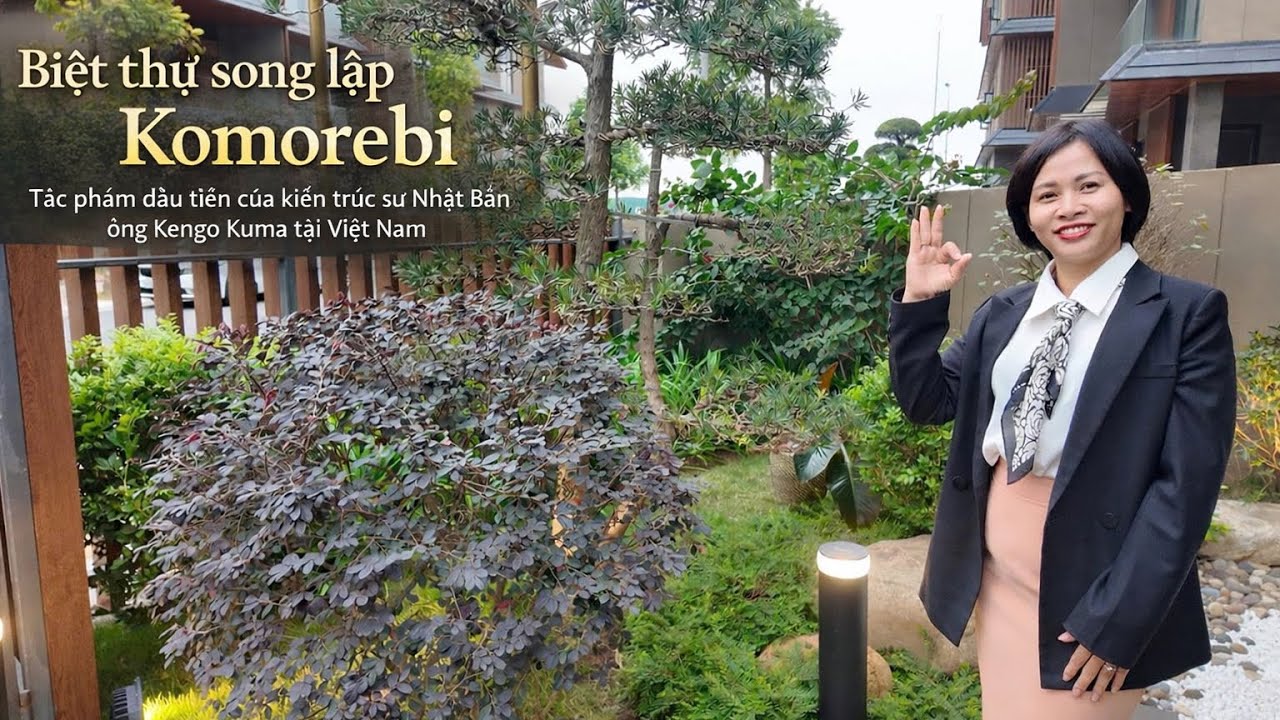 BT SONG LẬP KOMOREBI | TÁC PHẨM ĐẦU TIÊN CỦA KIẾN TRÚC SƯ KENGGO KUMA TẠI VIỆT NAM