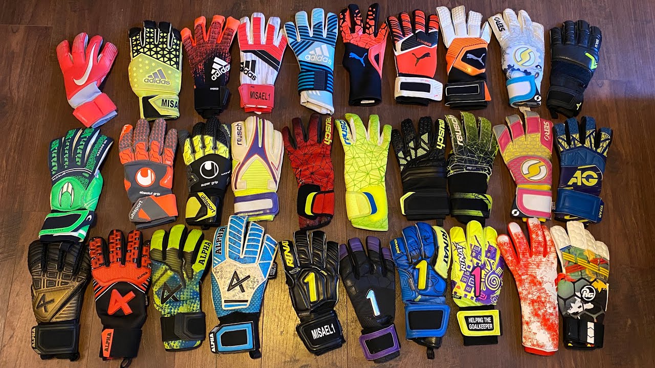 Mi COLECCIÓN DE GUANTES DE PORTERO⚽️🤲🏽|  MÁS DE 30 GUANTES 🔥