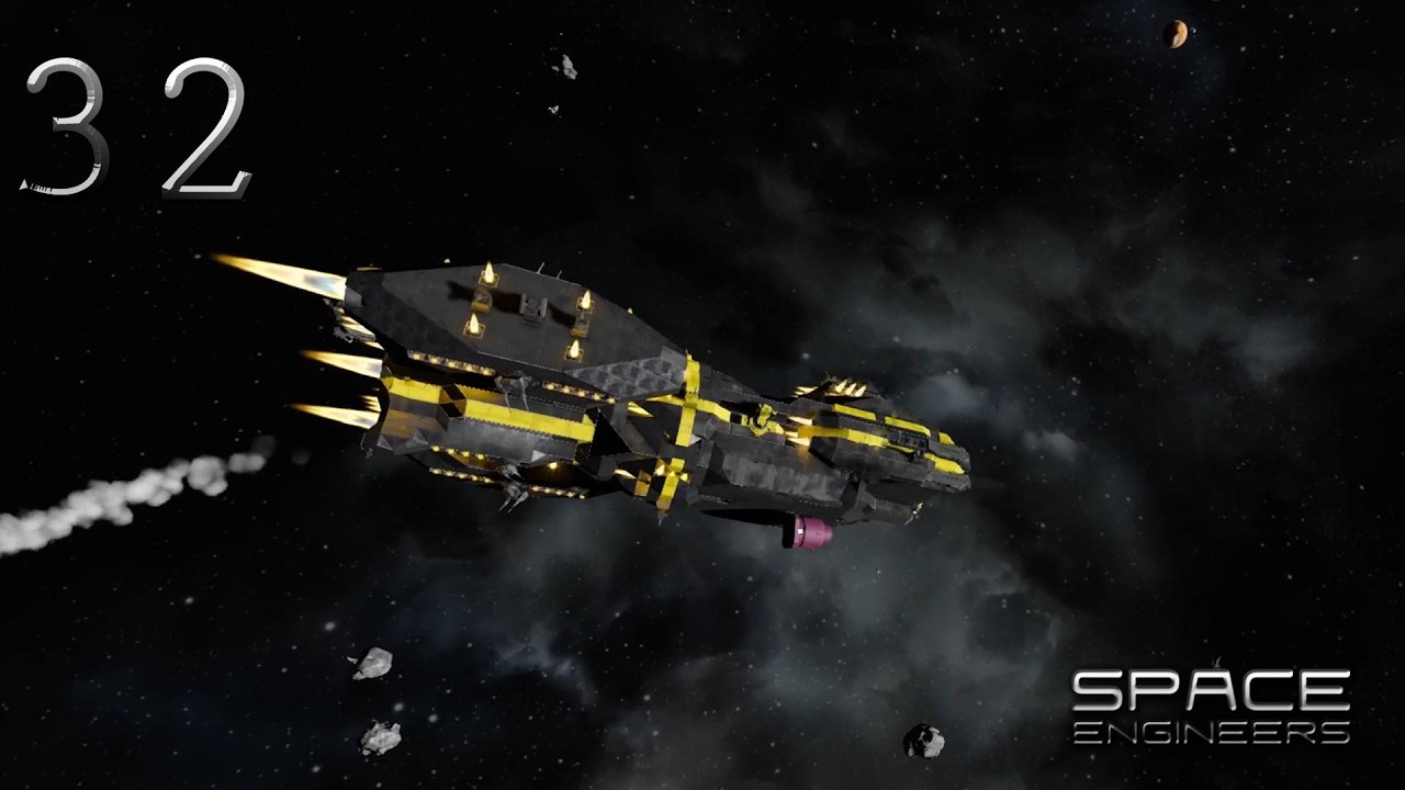Space Engineers | Another Battle | Space Farmer 32