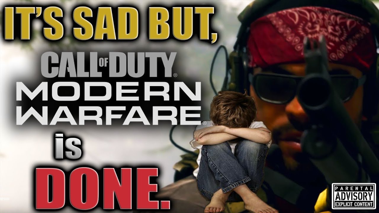 MODERN WARFARE is DONE. INFINITY WARD and JOE CECOT should feel ASHAMED
