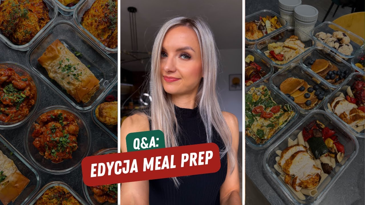 Q&A edycja meal prep: Jak długo przechowywać posiłki? Czy odgrzewane jedzenie jest smaczne? 🤔