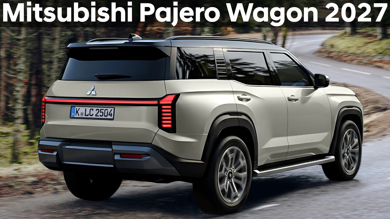 2027-2028 Следующее поколение Mitsubishi Pajero Wagon - Возрождение легендарной модели!