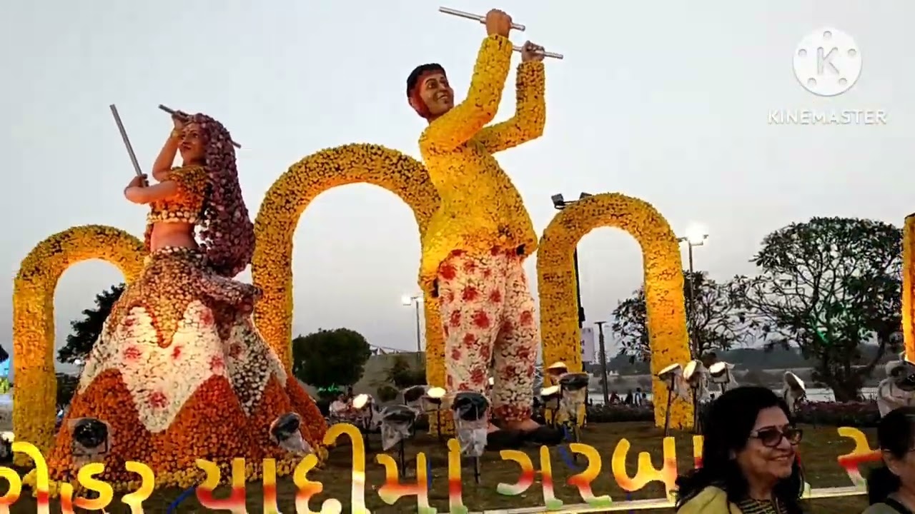 International Flower show in Ahmedabad 2026, Shaheda Mam 