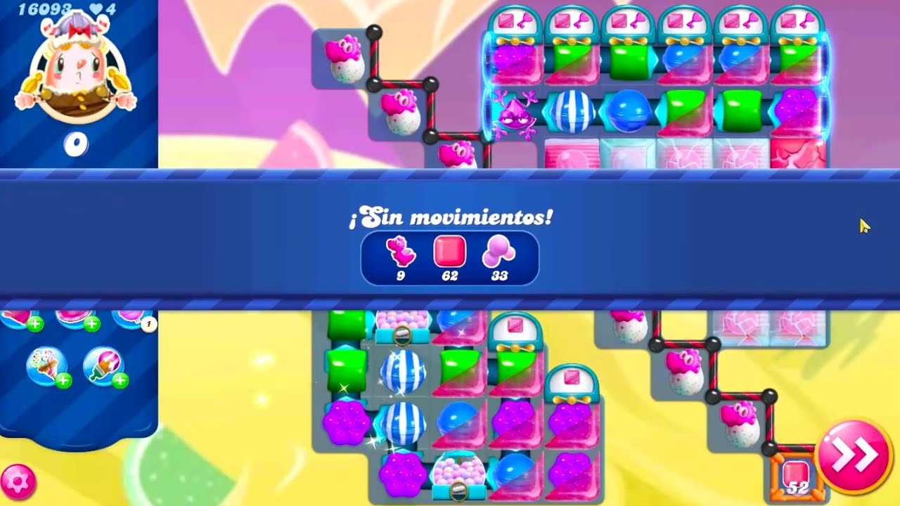 Candy Crush Saga Level 16093 (Perdido)