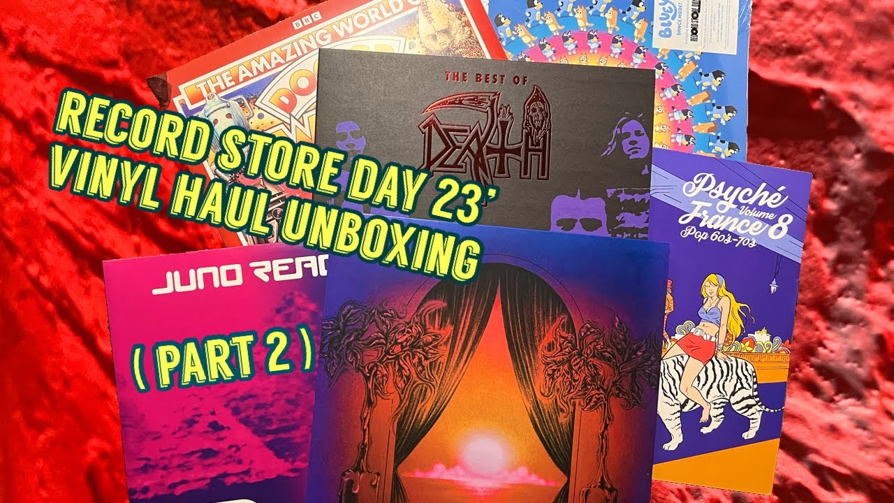 Record Store Day 23” Vinyl Haul Unboxing (part 2) 