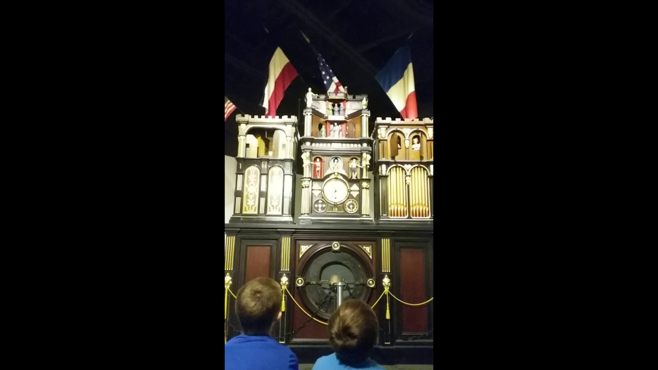 Engle Monumental Clock at the National Clock and Watch Museum