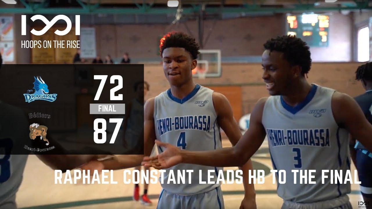 RAPHAEL CONSTANT LEADS HB TO THE FINAL | Jeanne Mance vs Henri Bourassa | April 6 2019