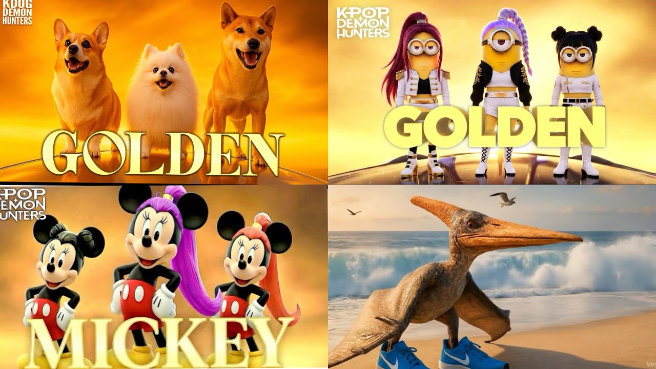 GOLDEN🆚 BRAINROT🆚 Mickey Mouse soda pop tilespop 