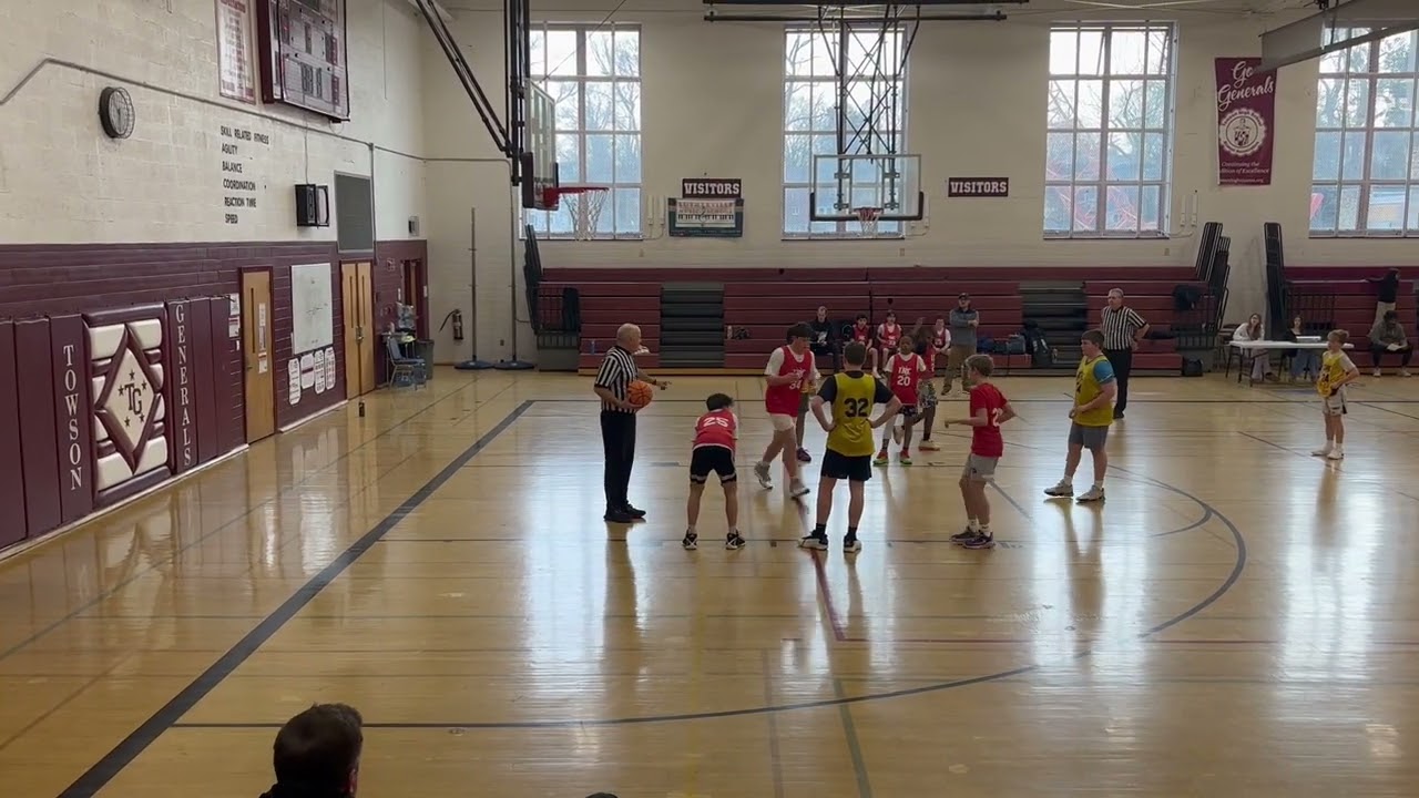 Towson Rec Red vs Yellow 