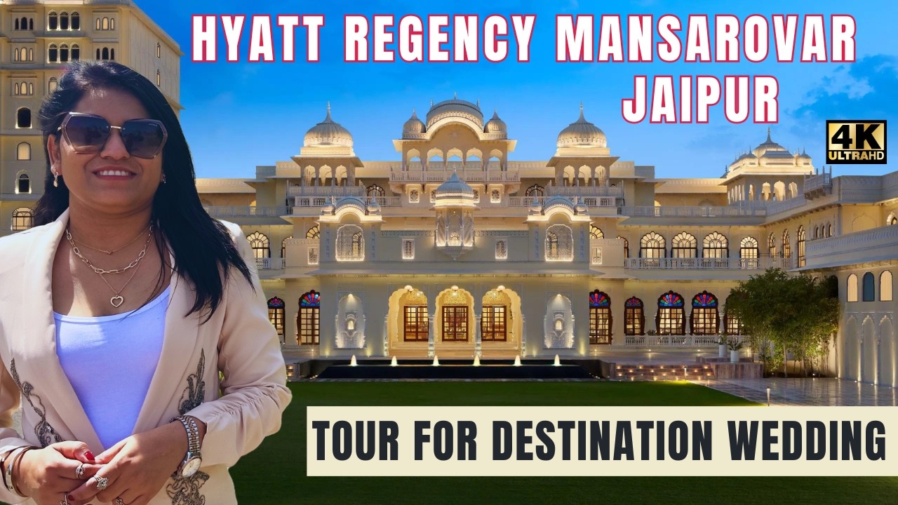 Tour of Hyatt Regency Jaipur Mansarovar Destination Wedding venue | Hyatt Mansarovar Jaipur Wedding