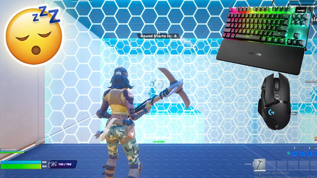 Steelseries Apex Pro TKL ASMR Chill🤩 Piece Control 2v2🏆Satisfying Keyboard Fortnite