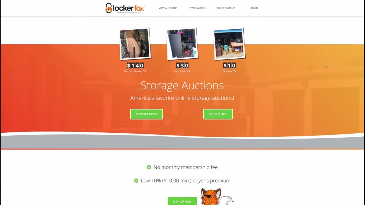 Руководство по покупке складских помещений онлайн на Lockerfox.com