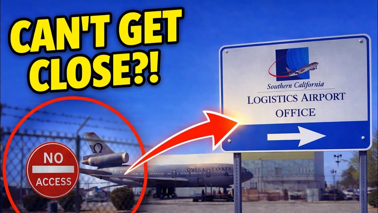 Blocked From the Planes?! Victorville Airport 🛩️
