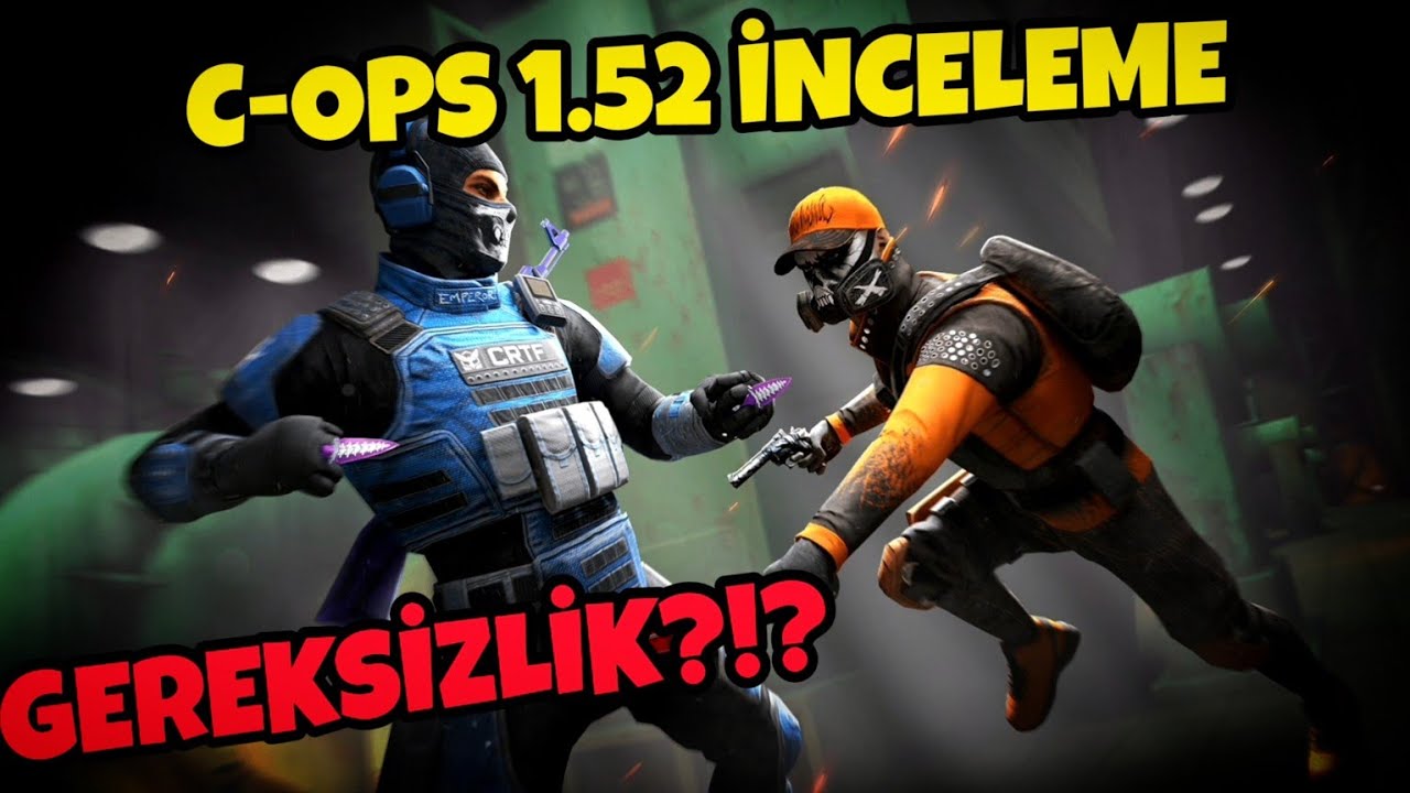 1.52 İNCELEME! ELİT OPS'TA HİLELER DEVAM EDERKEN... Critical Ops Türkçe