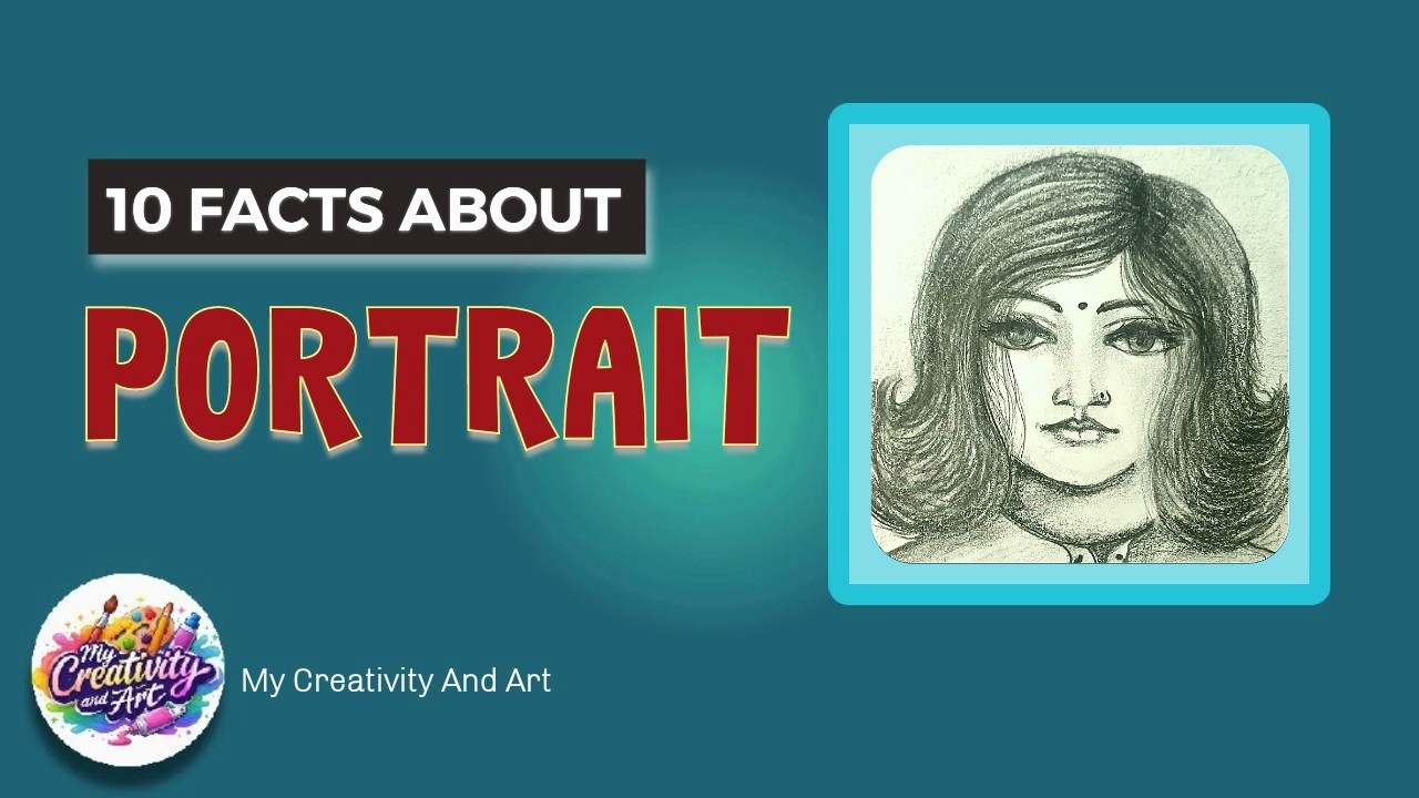 Portrait pencil sketch | How to draw realistic portrait