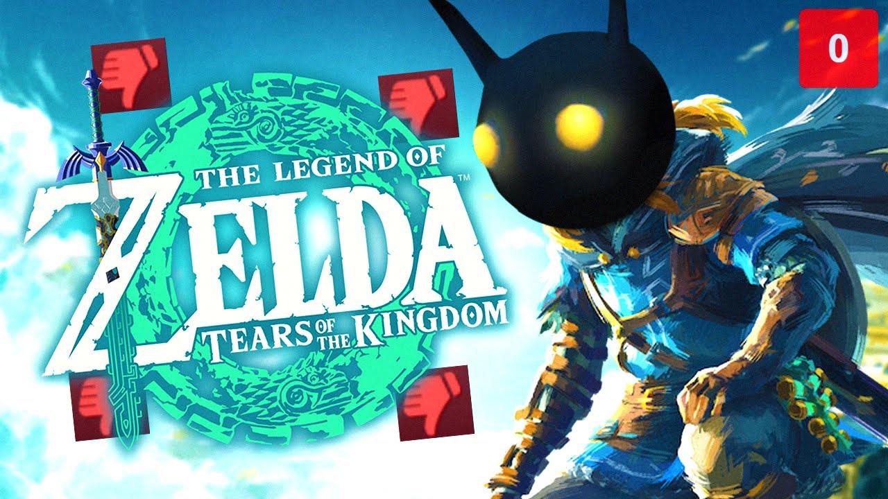 Reseñas NEGATIVAS de Zelda Tears of the Kingdom