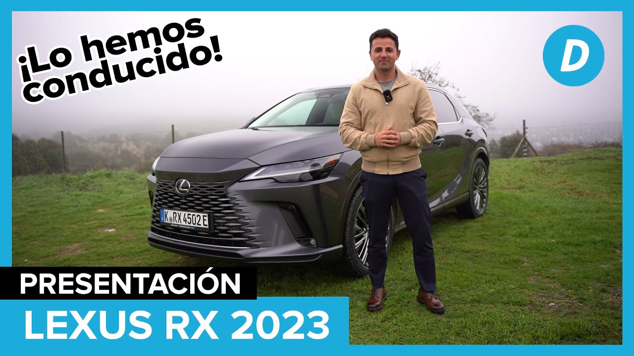 Lexus RX 2023, DIRECTO a por X5 y GLE  | Primera prueba | Diariomotor