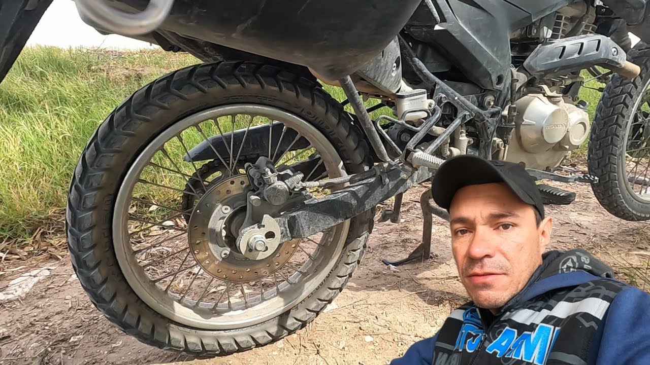 EP-36 Primeiro furo de pneu na viagem, olha o estrago que fez !!!