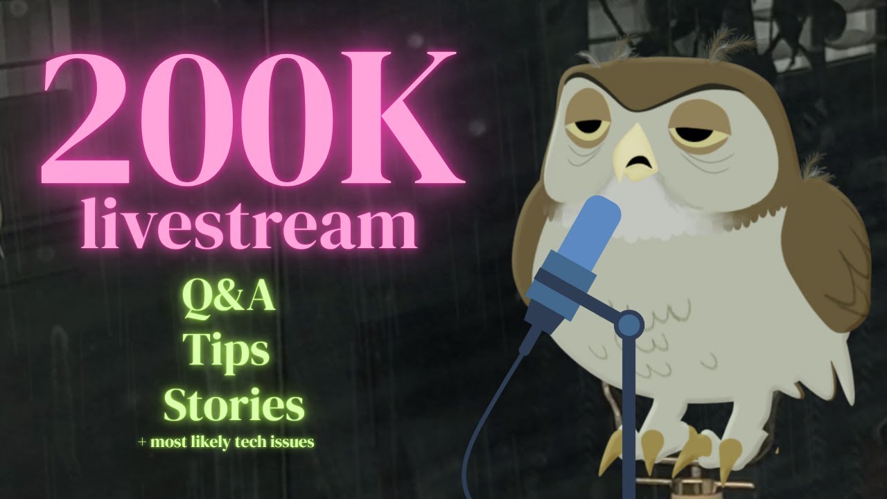 200K Subs Livestream Q&A Celebration🎉🦉