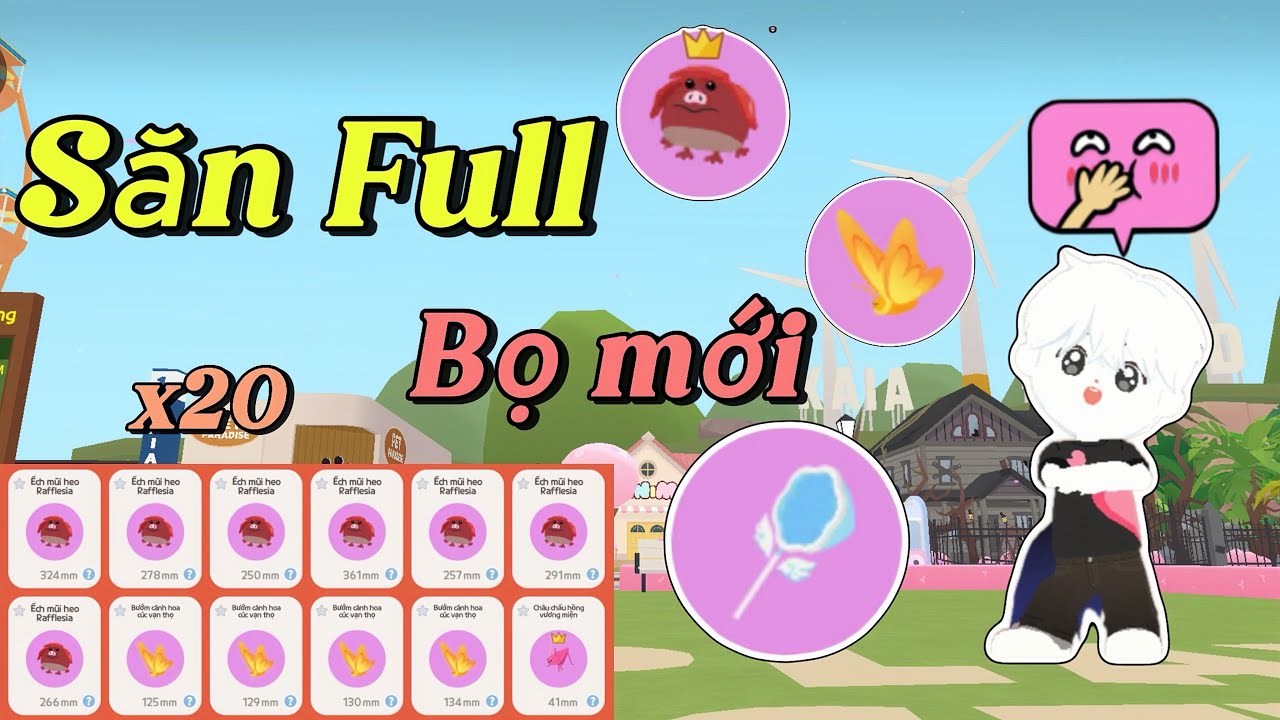 Play Together | Mình đã thử 24h vợt full ếch và công trùng mới và cái kết 