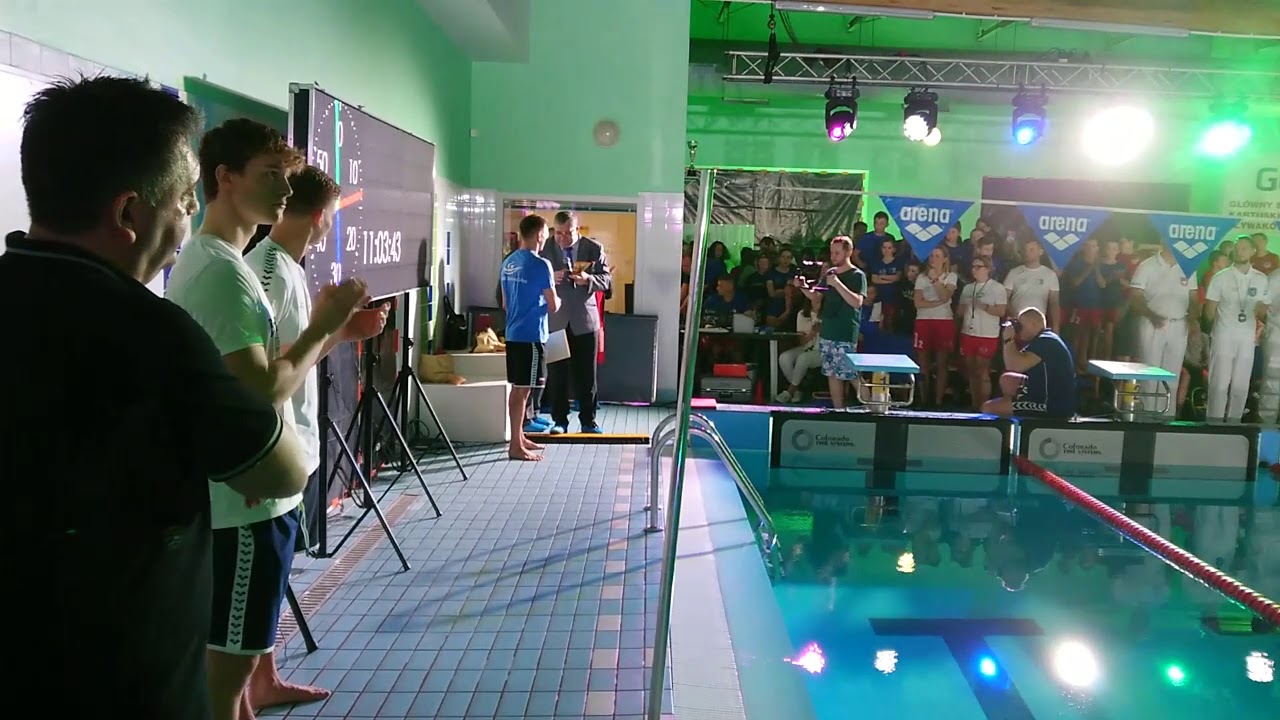 Kawęcki, Skierka i Stokowski na zawodach Kaszuby Swim w Kartuzach