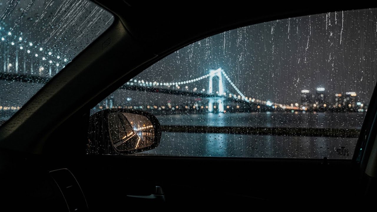 Rain & Gentle Thunder in a Cozy Car ⛈️ ASMR Rain Sounds for Deep Sleep
