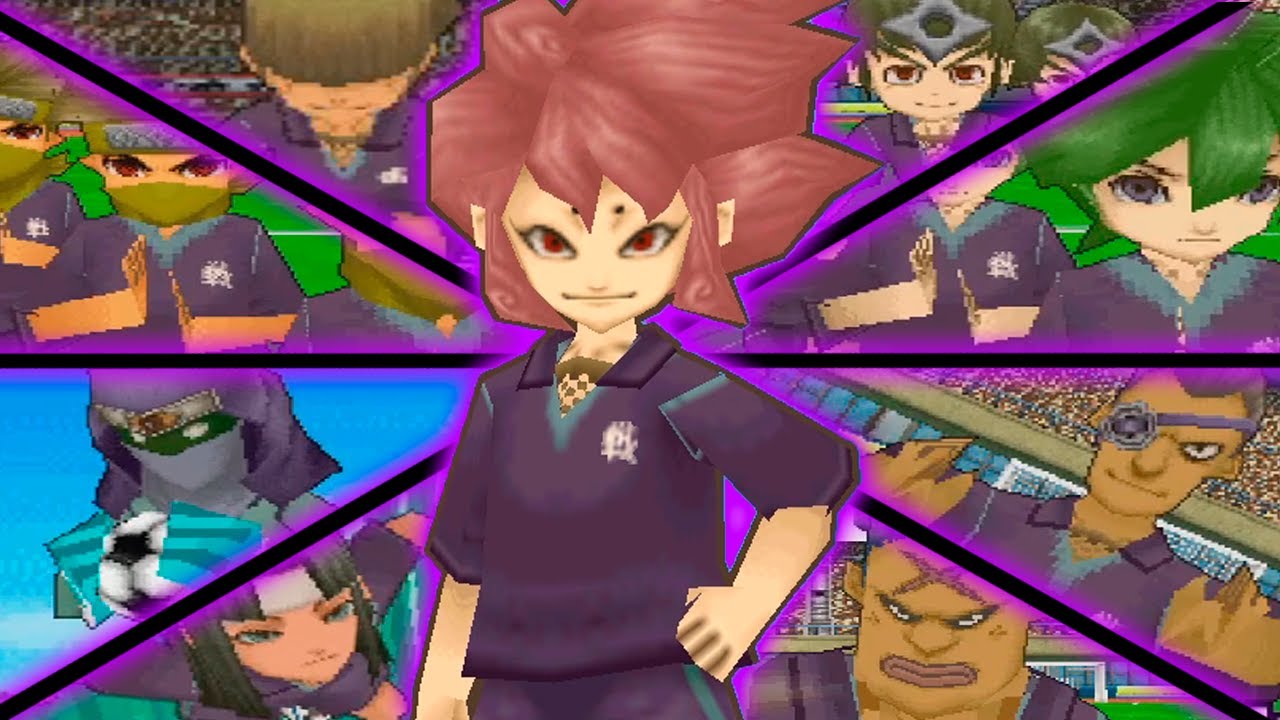 Sengoku Igajima (Shuriken) | All Hissatsu Techniques | Inazuma eleven DS