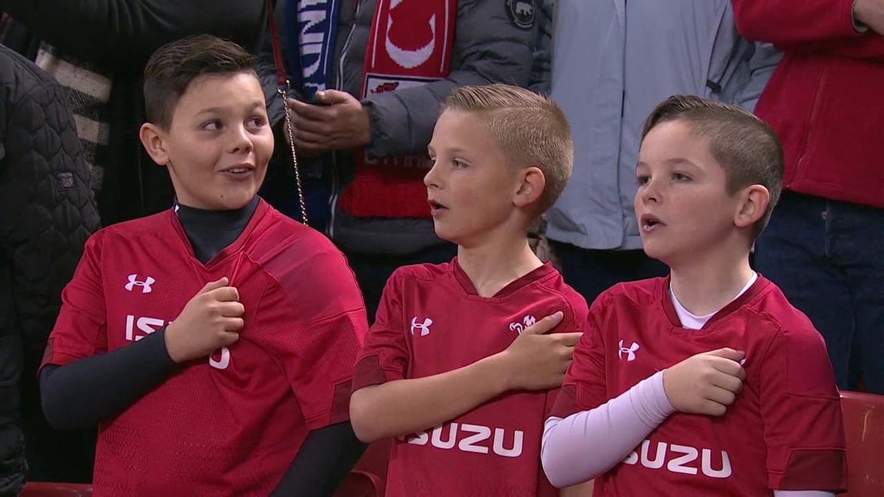 Anthems - Wales vs Scotland [EOYT18]