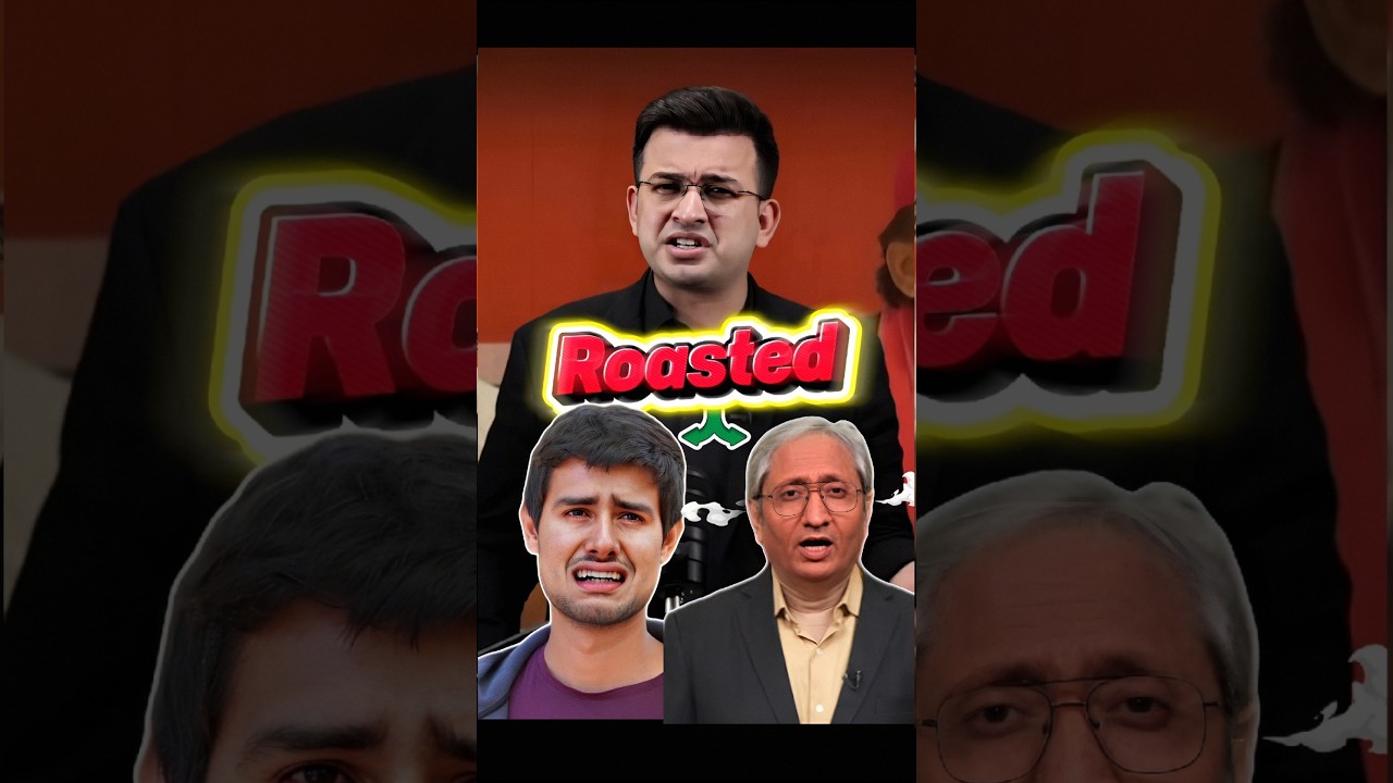 Dhruv Rathee & Ravish Kumar Rosted by Shubhankar Mishra #momoloverofficial #dhruvrathee #ravishkumar