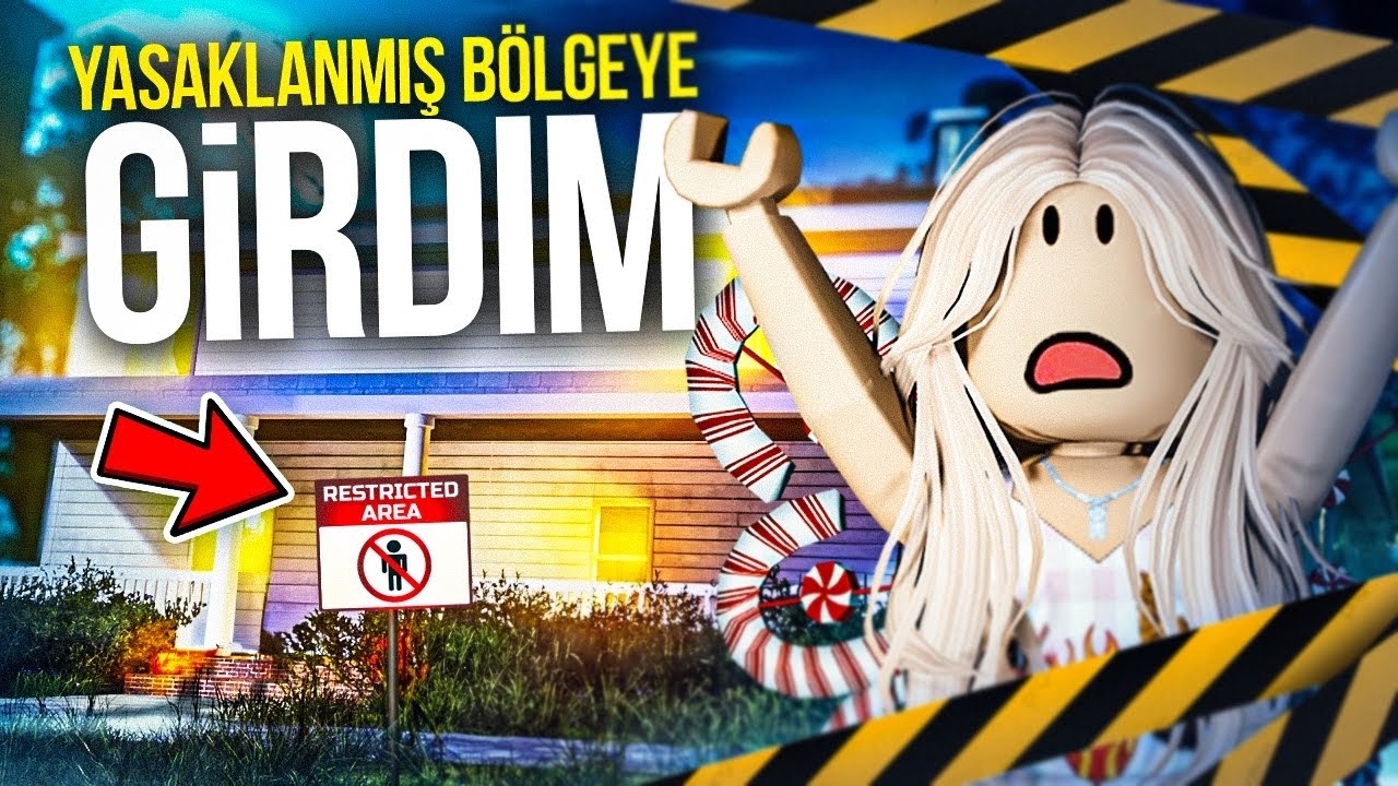 GECE 3 DE YASAKLANMIŞ BÖLGELERE GİRDİM ROBLOX BROOKHAVEN RP #roblox #brookhaven #rp