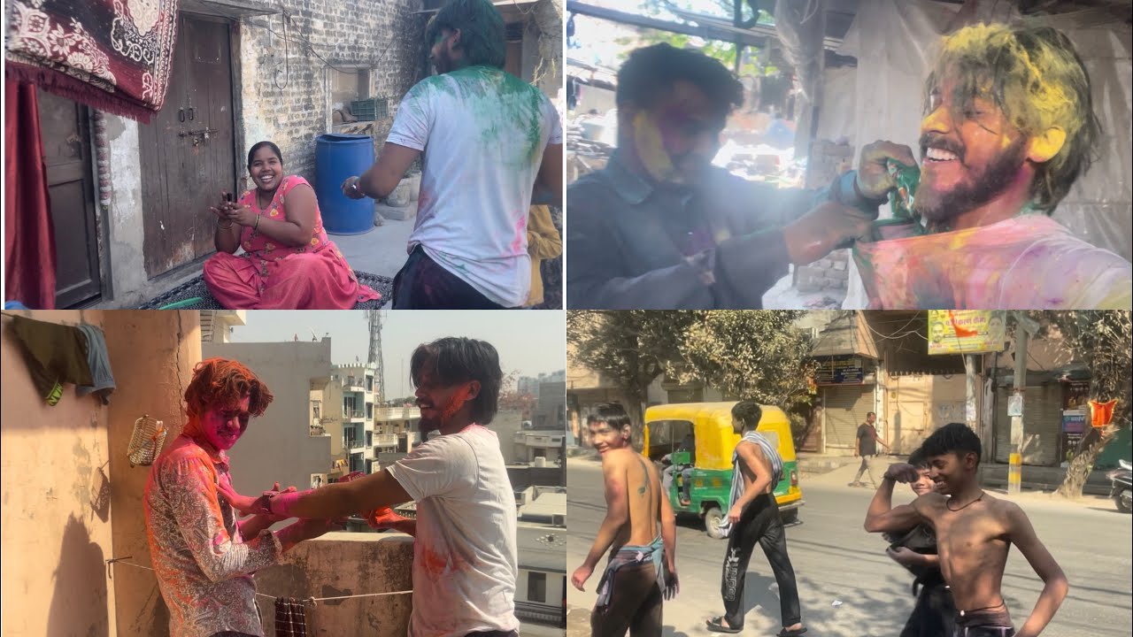 Holi ka vlog (part 1 ) (#rajputvlogss08 )
