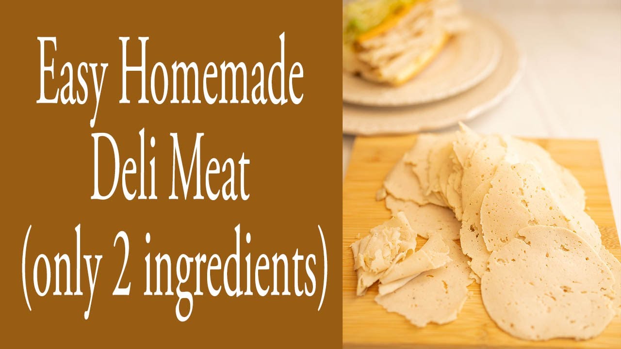 Easy Homemade Deli Meat only 2 ingredients