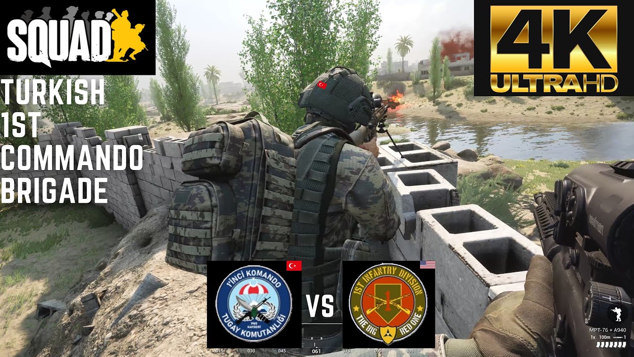 Squad - Turkish 1st Command Brigade - Mutaha (4K)