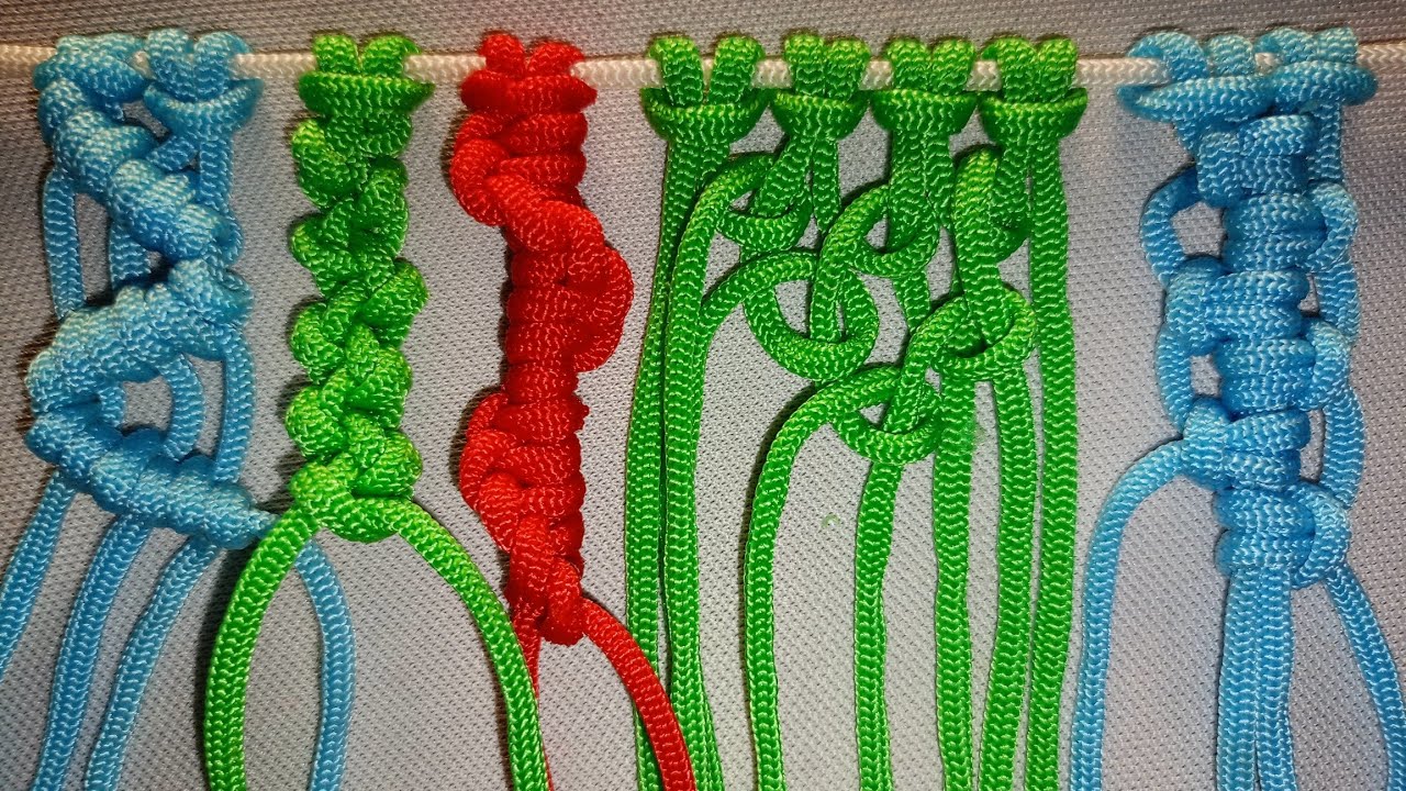 Different Ways To Tie Macrame Knots Part:02