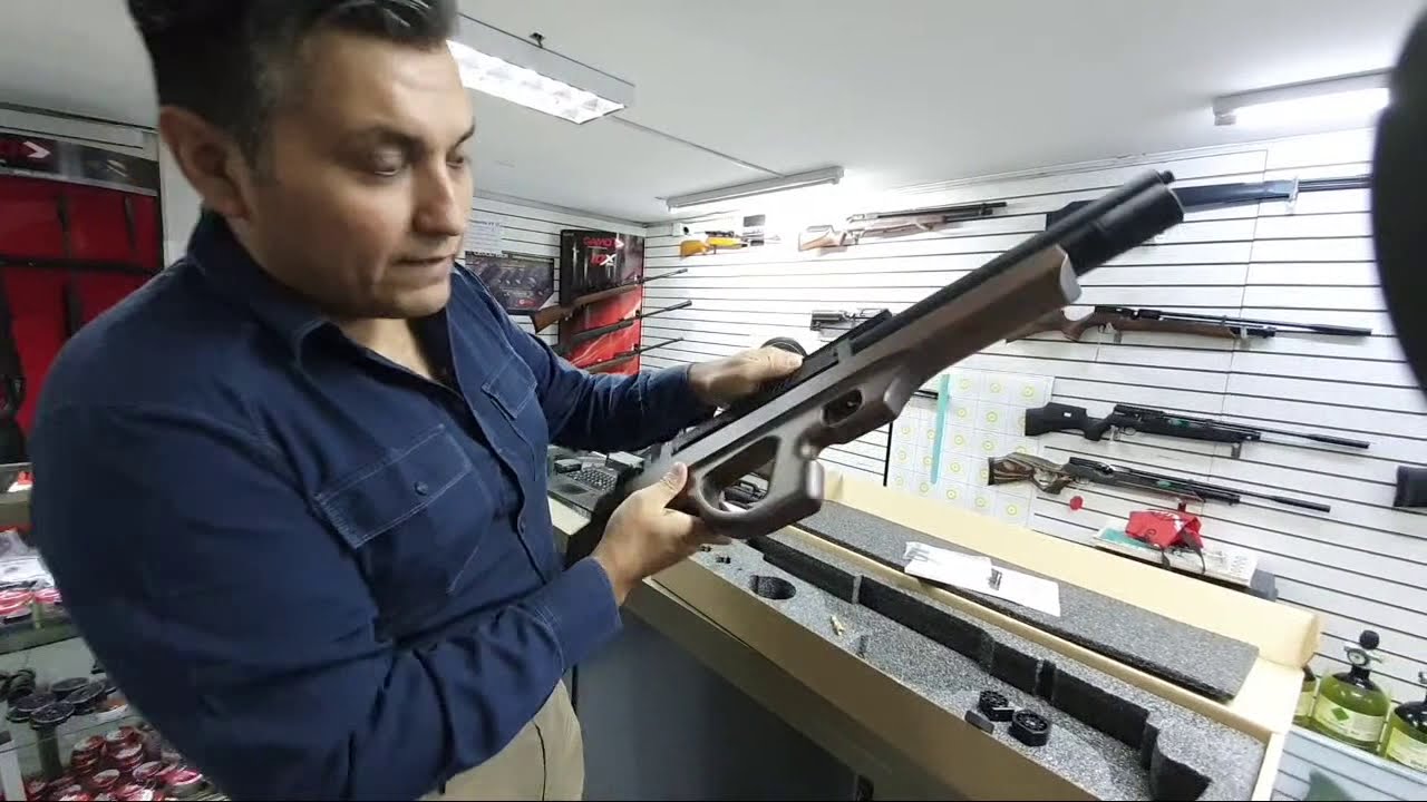 Rifle de aire comprimido Bull Pup PCP Norica Dark Bull BP