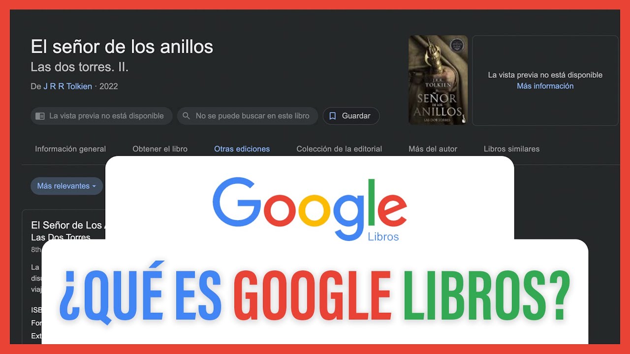 GOOGLE LIBROS - QUÉ ES y COMO FUNCIONA 📚📚📚