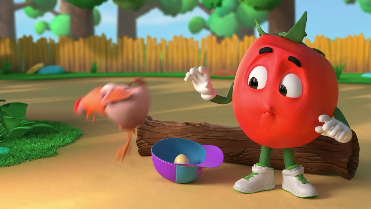 Pomidor Do'ppi | Tovuq | Bolalar uchun multfilm | 40-qism | Tizer