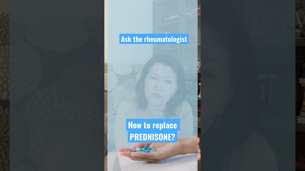 How can I replace prednisone? #rheumatoidarthritis #prednisone
