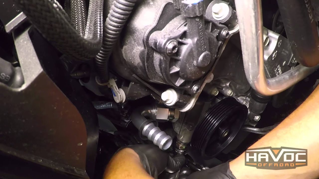 PSC Cylinder Assist Steering Kit Install on 2015 Jeep JK - HavocOffroad.com