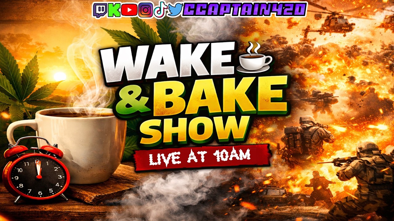 🌿☕ WAKE & BAKE SHOW Ep 5 | ARC RAIDERS | WARZONE | MARVEL RIVALS | Morning Mayhem