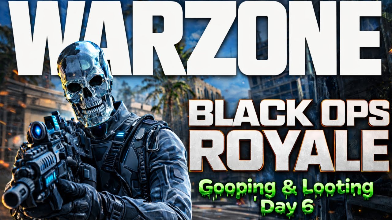 🔴LIVE Black Ops Royale I Gooping & Looting I Day 6